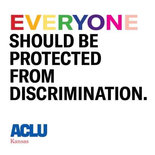 EVERYONE SHOULD BE PROTECTED FROM DISCRIMINATION