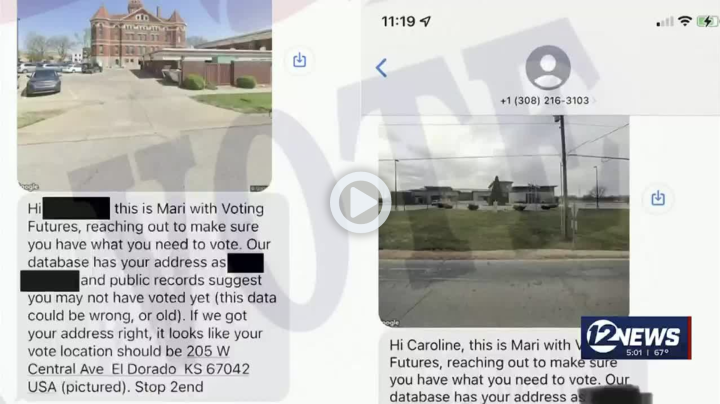 Voting confusion after text messages gave wrong polling information