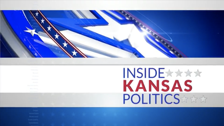 Opening graphic for Inside Kansas Politics on KSNT
