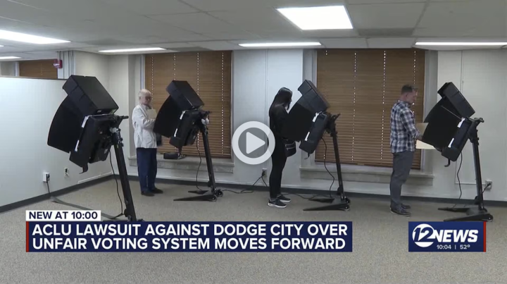 ACLU Lawsuit Against Dodge City Over Unfair Voting System Moves Forward