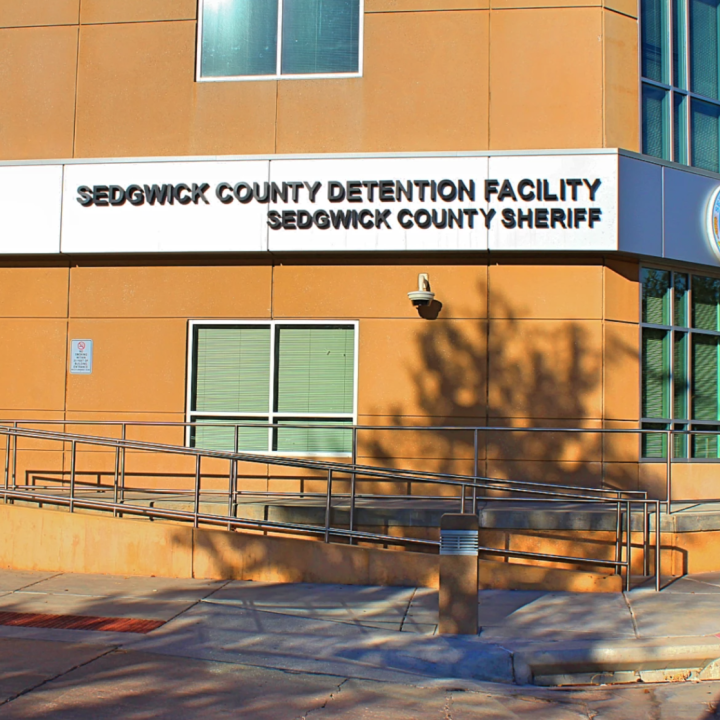The Sedgwick County jail uses restraint chairs to handle people with mental illness. Celia Hack / KMUW