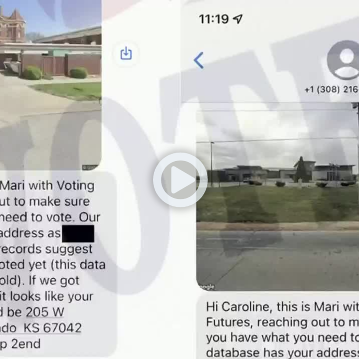 Voting confusion after text messages gave wrong polling information