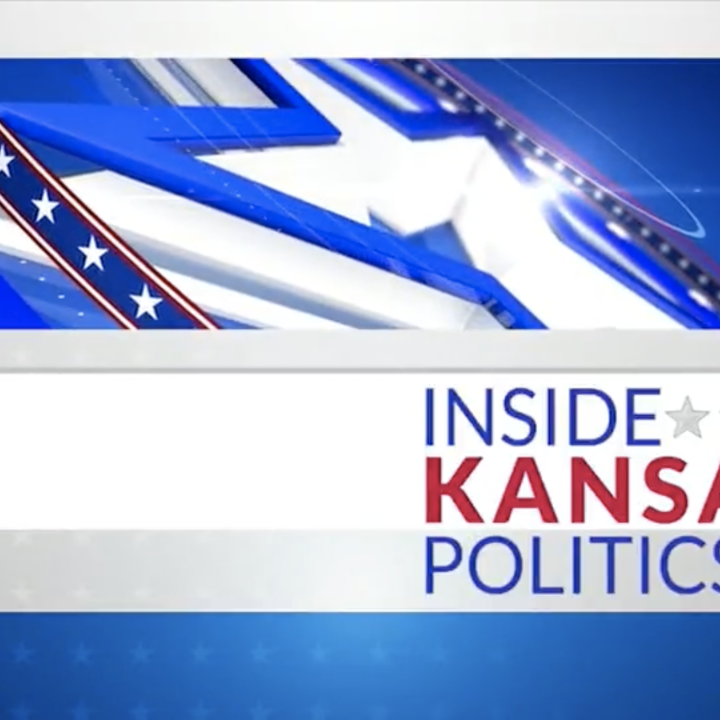 Opening graphic for Inside Kansas Politics on KSNT